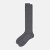 View 2 of product Steel Melange Cashmere Long Socks 13