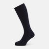 View 1 of product Navy Cashmere Mid-length Socks OS