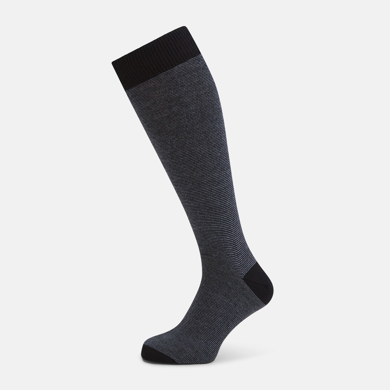 Image 1 of product Black and Grey Wool Long Socks 13