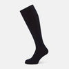 View 1 of product Navy Ribbed Wool Long Socks 13