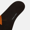 View 3 of product Brown & Orange Check Wool Mid-length Socks 13
