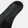 View 3 of product Black and Grey Wool Long Socks 13