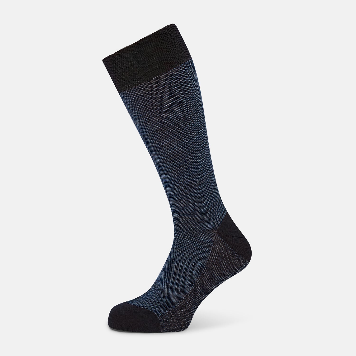 Image 1 of product Navy Motif Wool Mid-length Socks 13