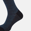 View 4 of product Navy Motif Wool Mid-length Socks 13