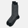 View 2 of product Sage Motif Wool Mid-length Socks 13