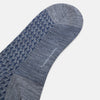 View 3 of product Steel Melange Motif Intarsia Wool Long Socks 13