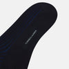 View 3 of product Navy and Blue Yarn Striped Wool Mid-length Socks 13