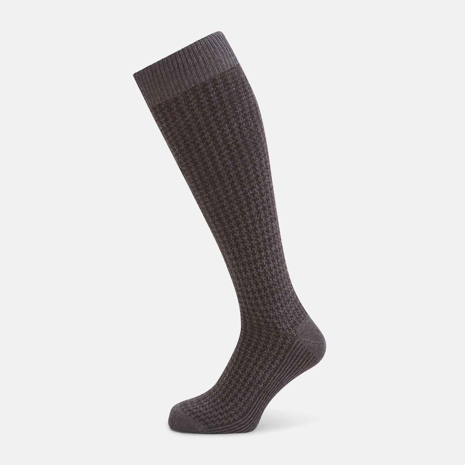 Image 1 of product Pine Cone Motif Cashmere Long Socks 13