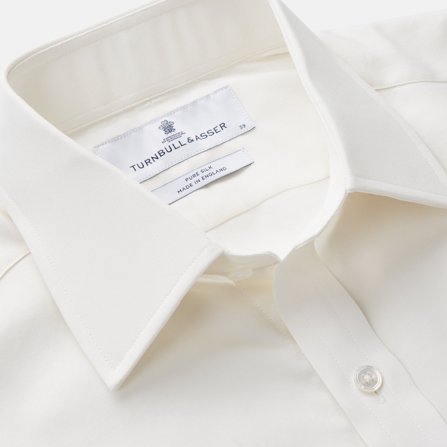 View 2 of product Cream Silk Mayfair Shirt