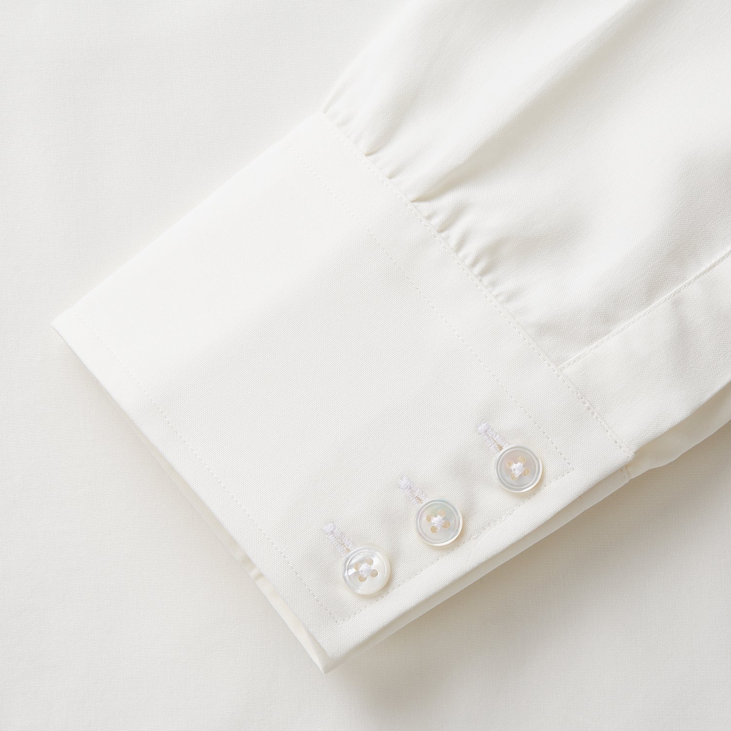 View 3 of product Cream Silk Mayfair Shirt
