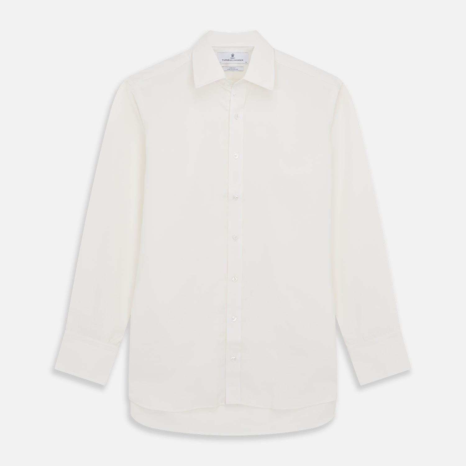View 1 of product Cream Silk Mayfair Shirt