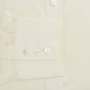 View 4 of product Cream Cotton Shirt with T&A Collar and 3-Button Cuffs