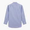 Blue End-on-End Cotton Shirt with T&A Collar and 3-Button Cuffs