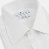 View 2 of product White Linen Shirt with T&A Collar and 3-Button Cuffs