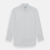 View 1 of product White Royal Oxford Cotton Shirt with Button-Down Collar and 3-Button Cuffs