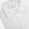 View 2 of product White Cotton Dress Shirt with Wing Collar and Double Cuffs
