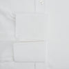 View 3 of product White Cotton Dress Shirt with Wing Collar and Double Cuffs