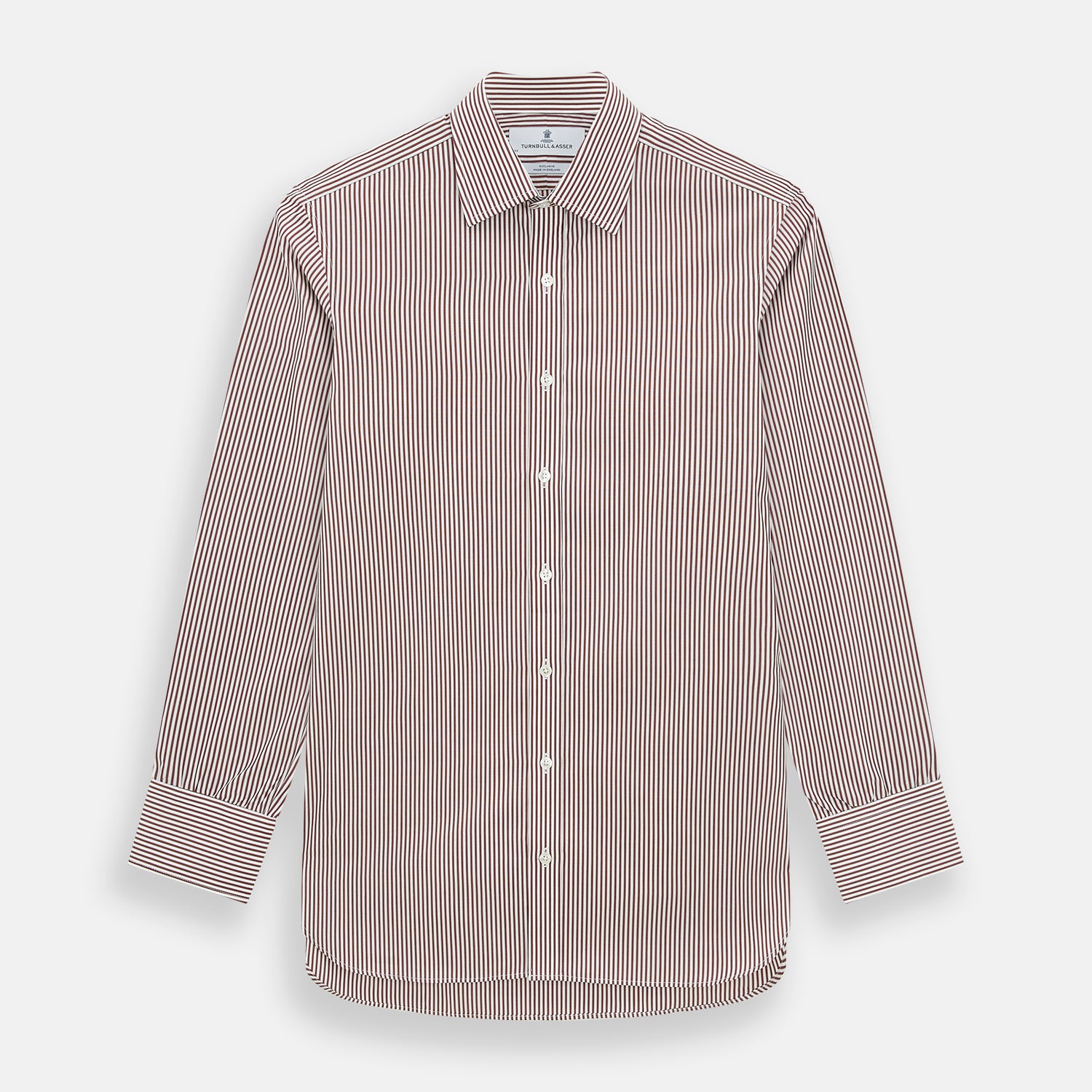 View 1 of product Burgundy Halo Stripe Winston Shirt