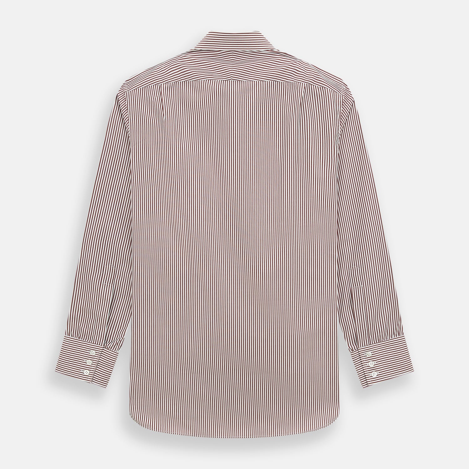 View 3 of product Burgundy Halo Stripe Winston Shirt