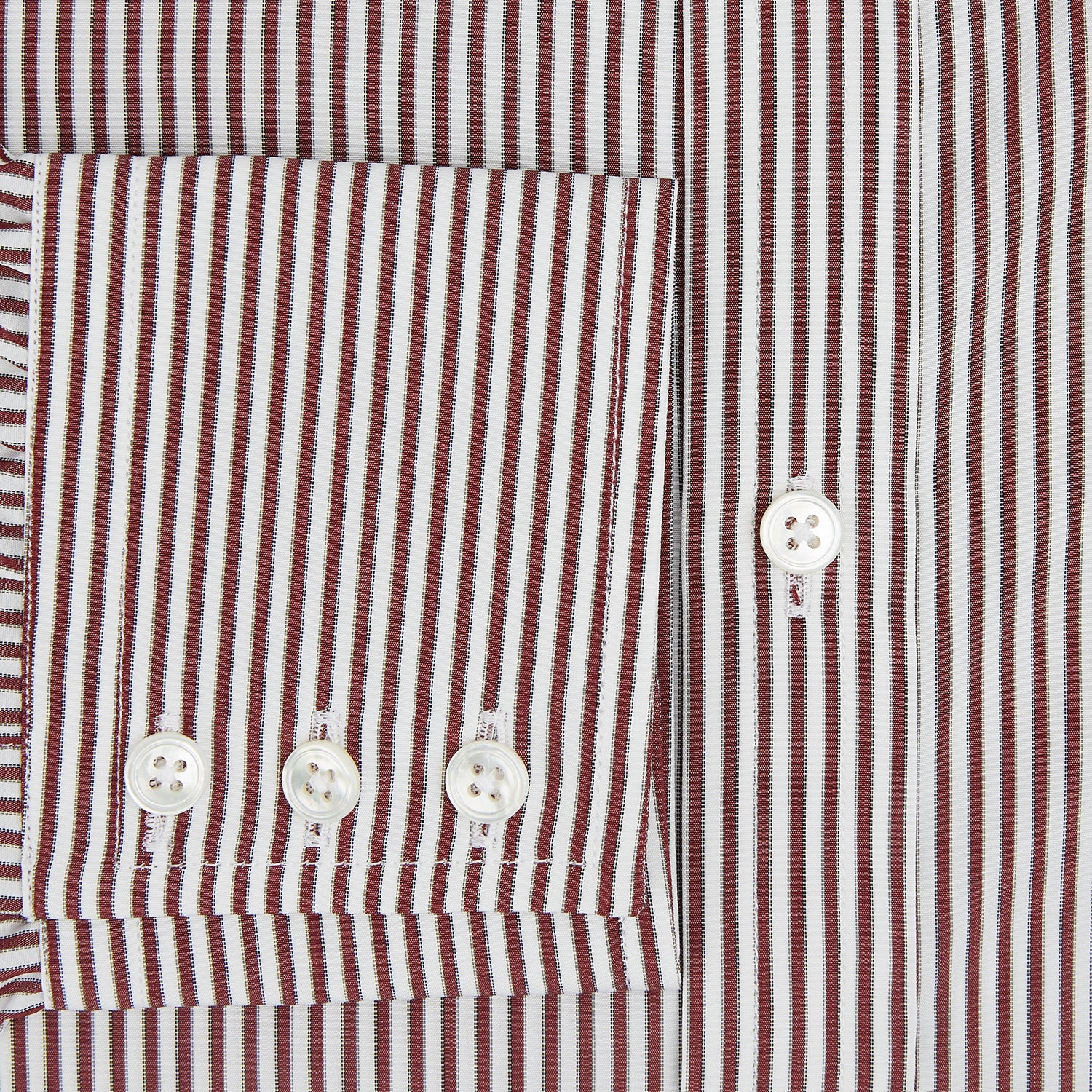 View 4 of product Burgundy Halo Stripe Winston Shirt