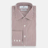 View 5 of product Burgundy Halo Stripe Winston Shirt