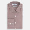 View 5 of product Burgundy Micro Check Winston Shirt