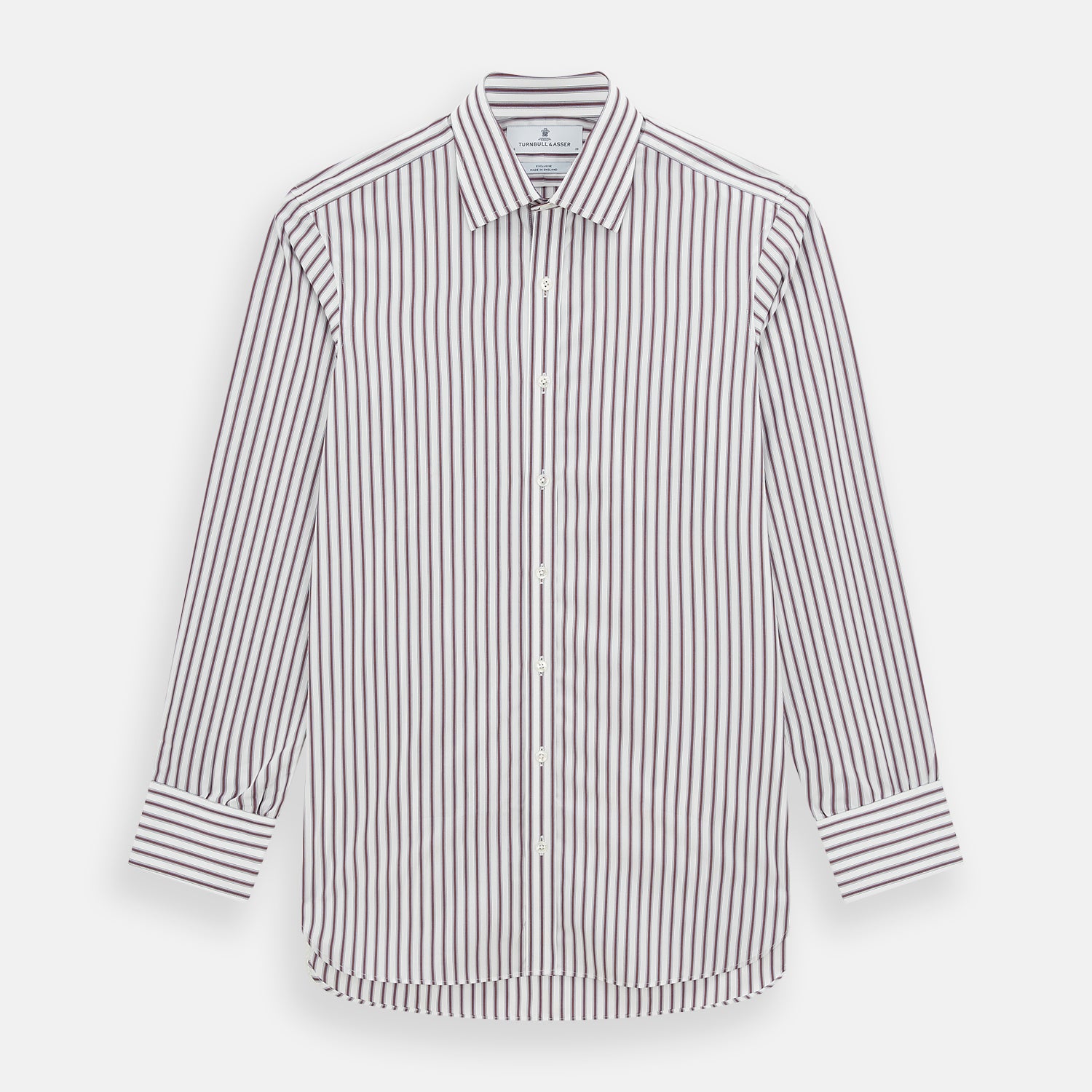 View 1 of product Burgundy Track Stripe Winston Shirt