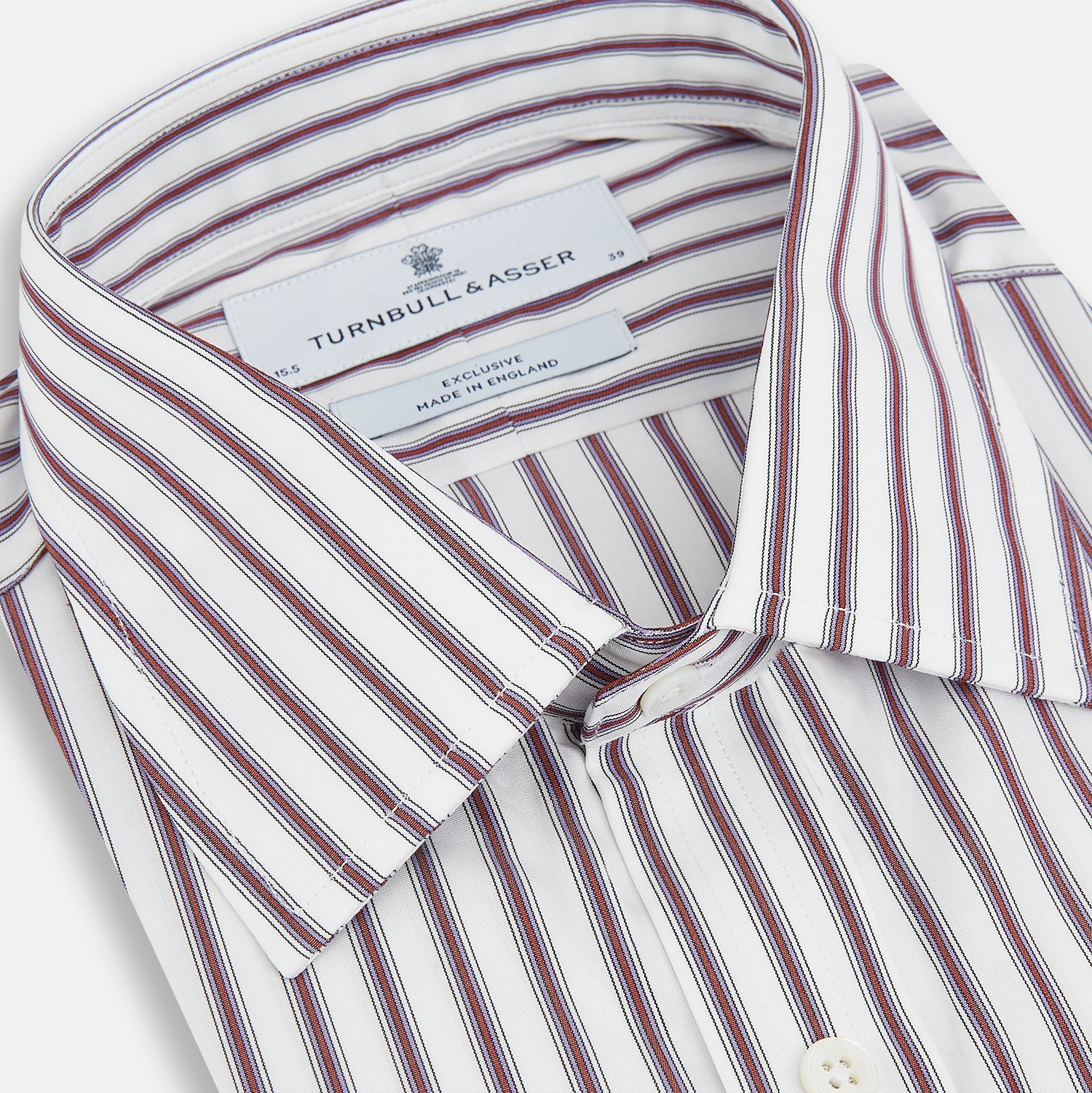 View 2 of product Burgundy Track Stripe Winston Shirt