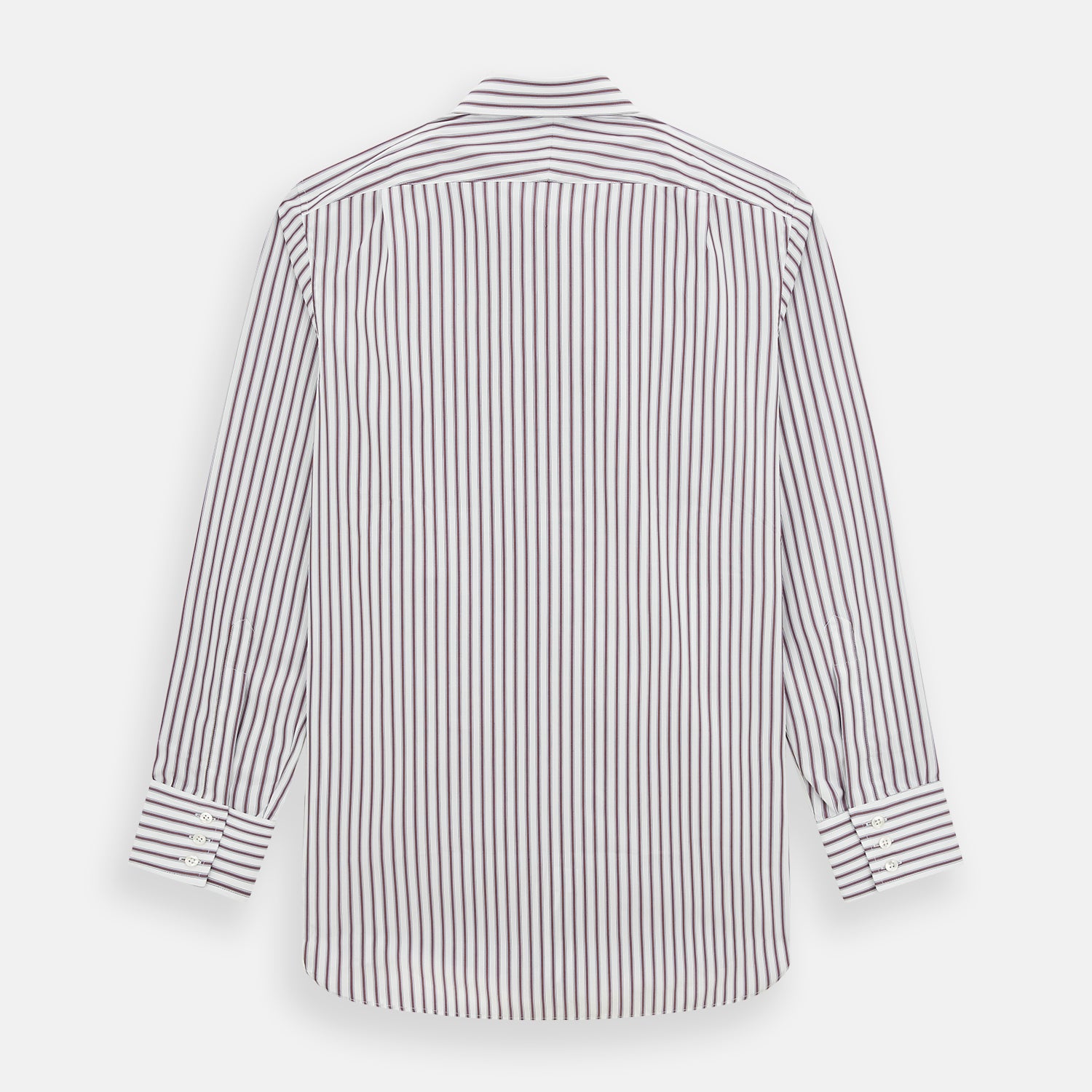 View 3 of product Burgundy Track Stripe Winston Shirt