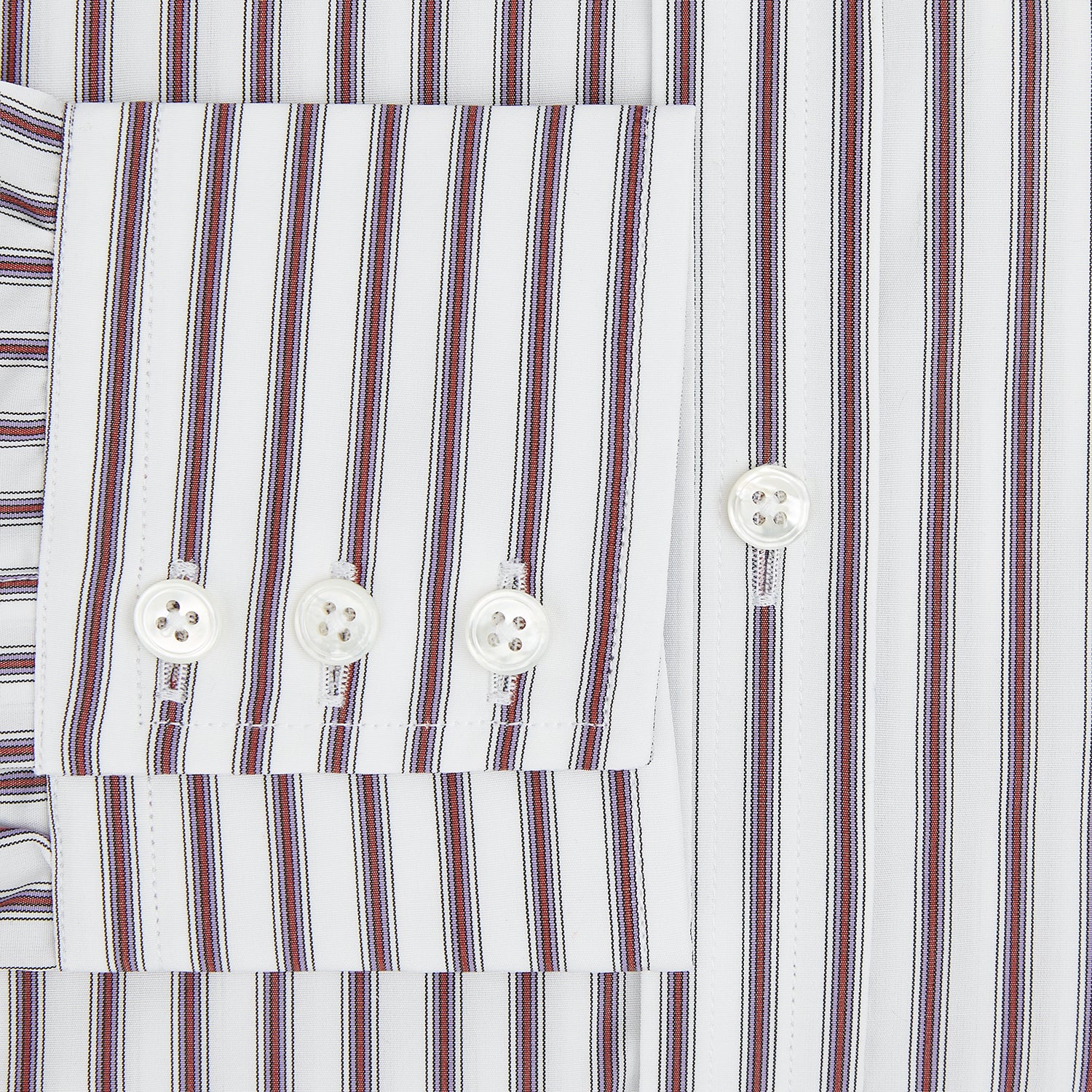 View 4 of product Burgundy Track Stripe Winston Shirt