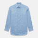 Blue and Green Windowpane Mayfair Shirt 19