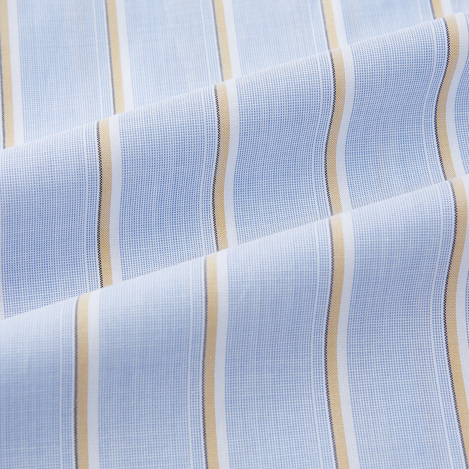 Image 6 of product Blue and Yellow  Multi-Stripe Mayfair Shirt 19