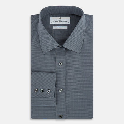 SHIRTS RF NEW T&A COLLAR 3BC GREY MULTI CHK Image 4