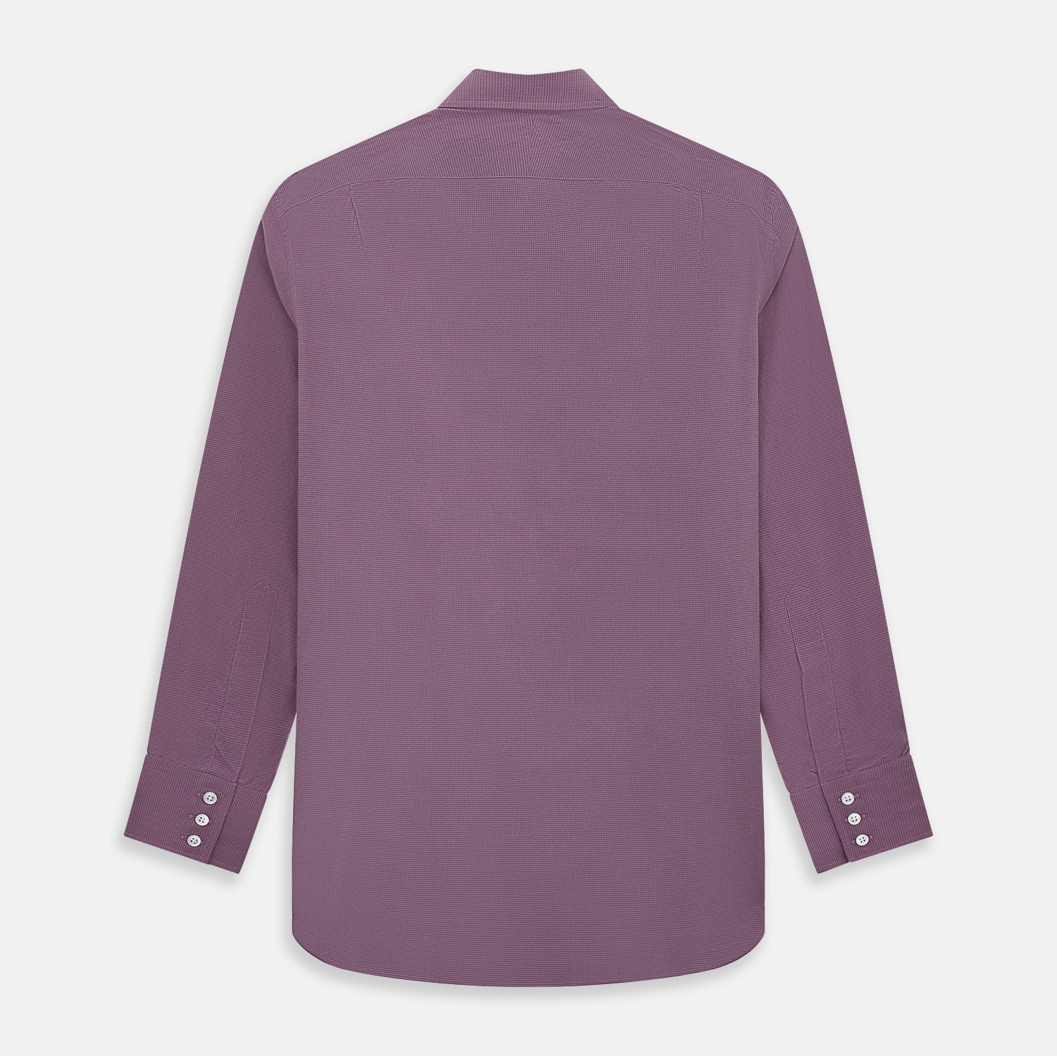 View 3 of product Light Plum Pin Check Mayfair Shirt 19