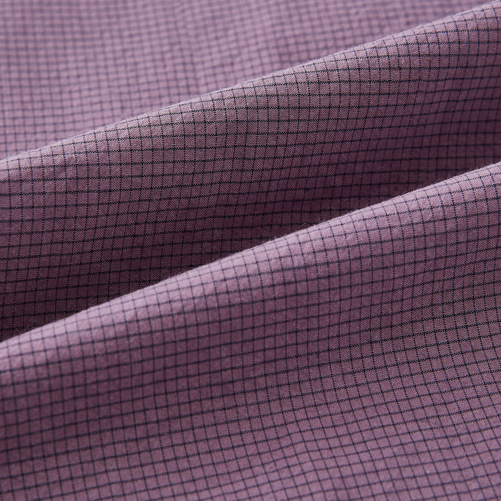Light Plum Pin Check Mayfair Shirt 19