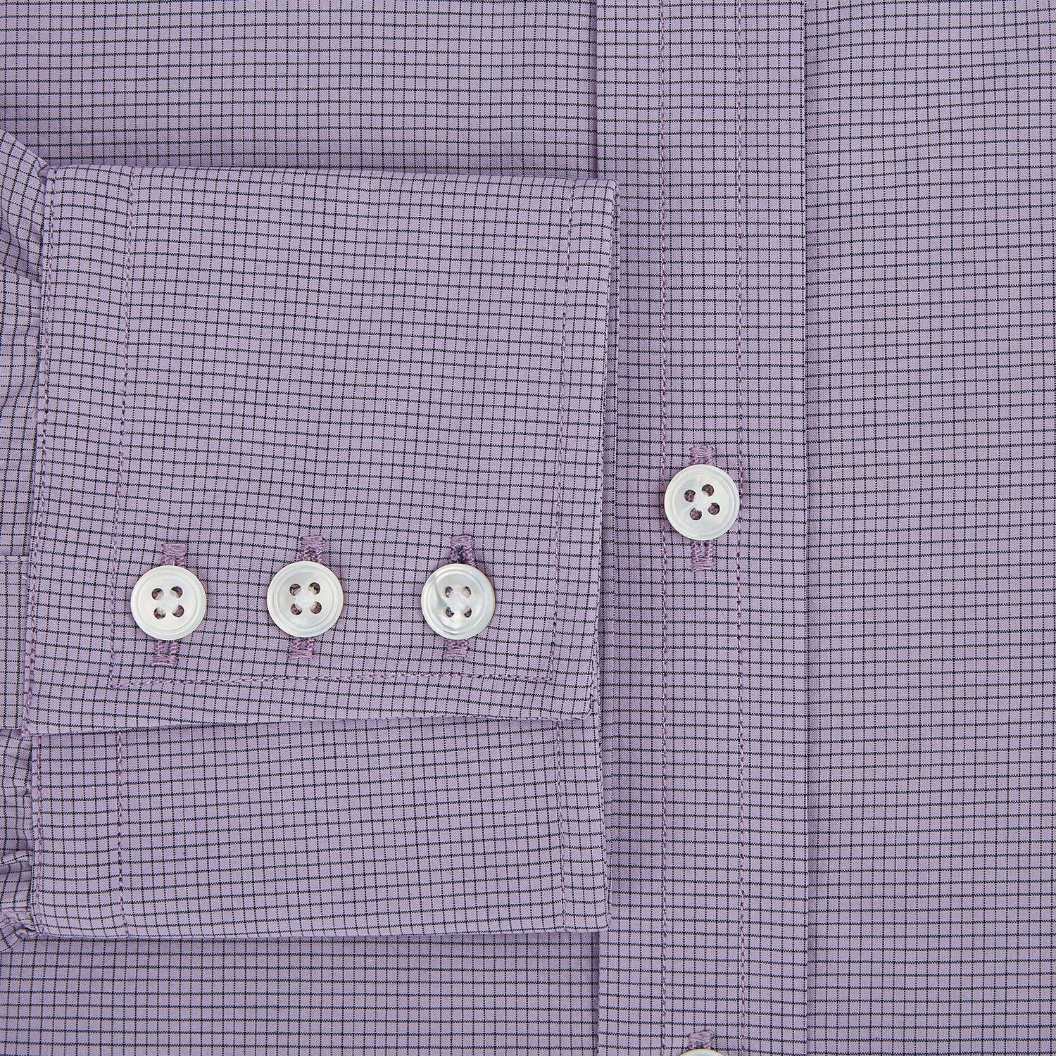 Image 4 of product Lilac Pin Check Mayfair Shirt 19