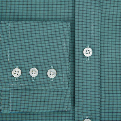 SHIRTS RF NEW T&A COLLAR 3BC SAGE MULTI CHK Image 3