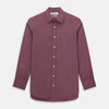 View 1 of product Wine Pin Check Mayfair Shirt 19