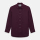 Dark Burgundy Pinstripe Mayfair Shirt 19