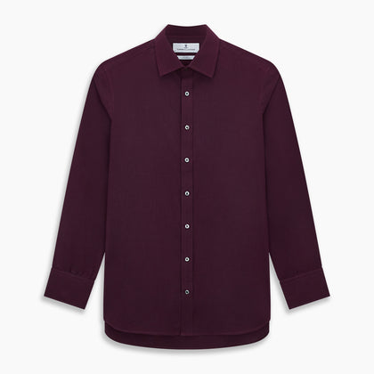 SHIRTS RF NEW T&A COLLAR 3BC BURGUNDY MLTI STR Image 6