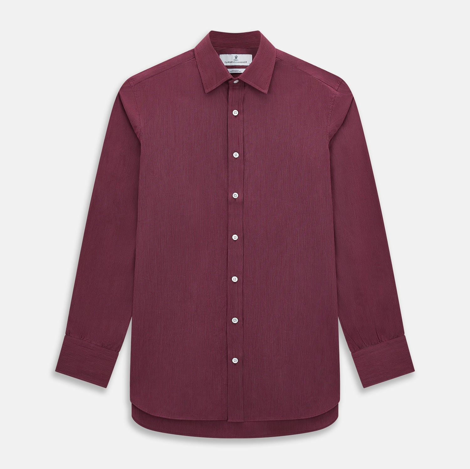 Image 1 of product Wine Pinstripe Mayfair Shirt 19