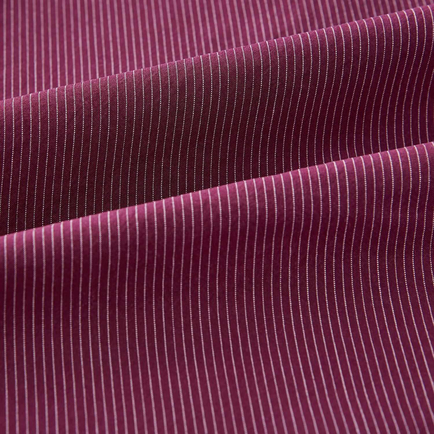Image 6 of product Wine Pinstripe Mayfair Shirt 19