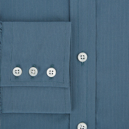 SHIRTS RF NEW T&A COLLAR 3BC STEEL GREY W WHTE STR Image 3