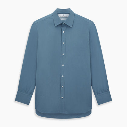 SHIRTS RF NEW T&A COLLAR 3BC STEEL GREY W WHTE STR Image 6