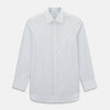 View 1 of product Navy Thin Track Stripe Mayfair Shirt 19