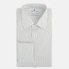 View 5 of product Navy Thin Track Stripe Mayfair Shirt 19