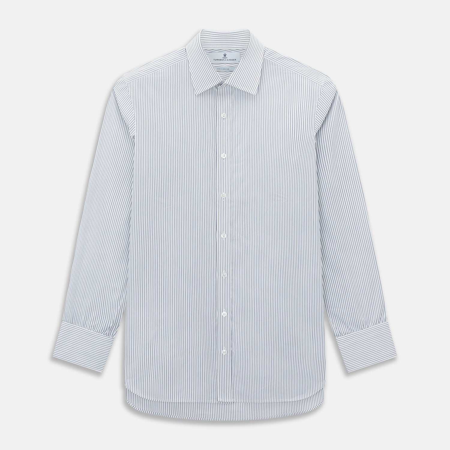 View 1 of product Navy Pair Stripe Mayfair Shirt 19