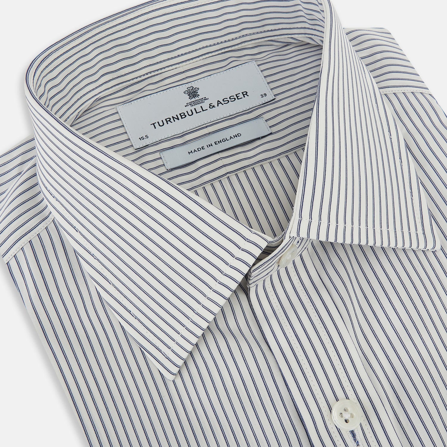 View 2 of product Navy Pair Stripe Mayfair Shirt 19