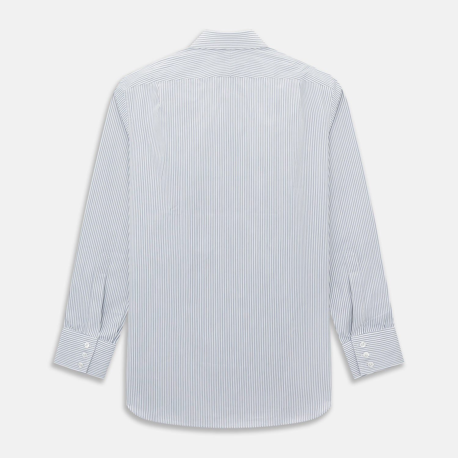 View 3 of product Navy Pair Stripe Mayfair Shirt 19