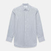 View 1 of product Navy Tattersall Check Mayfair Shirt 19